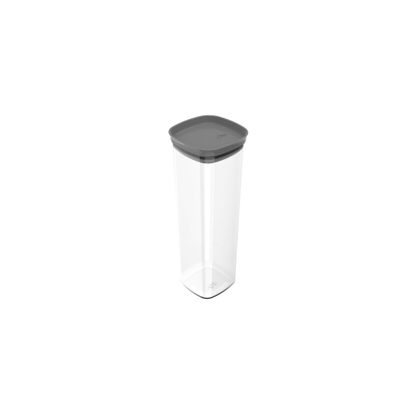 Recipiente hermetico 2 Litros Modelo Block Ou - Gris Recipiente Hermetico 2 Litros Modelo Block Ou - Gris