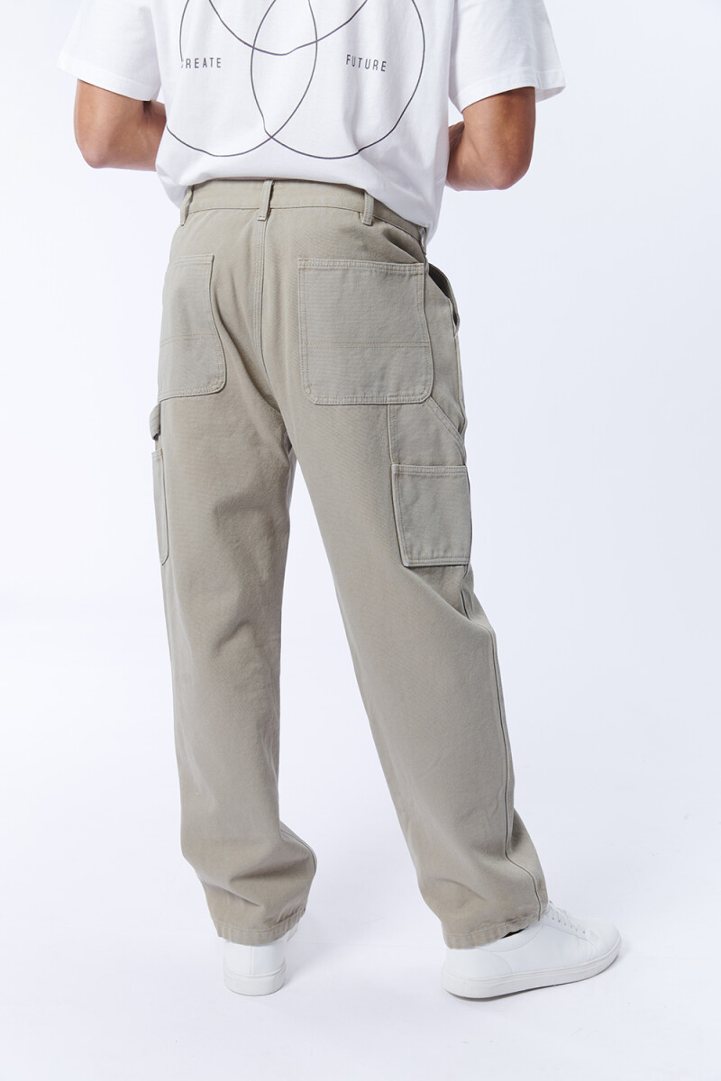 Pantalón Carpintero Verde
