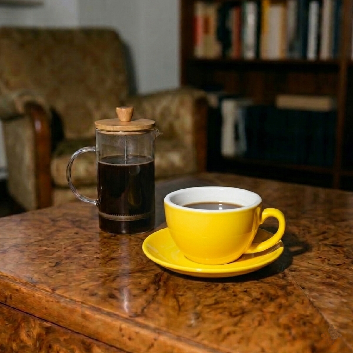 Taza cerámica Milán 300ml - Amarillo 