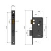 CERRADURA STAR 30SR PASADOR RECTANGULAR Cerradura Star 30sr Pasador Rectangular