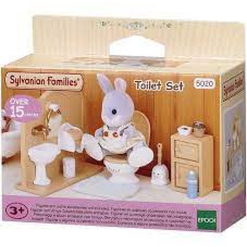 Mini Set Baño Accesorios Sylvanian Families 5020 Mini Set Baño Accesorios Sylvanian Families 5020