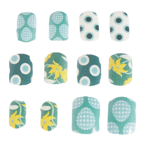 3x2 OUTLET Uñas Postizas C/Sticker Unica