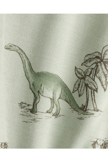 Pack dos pantalones de viscosa, diseño dinos, línea Purelysoft Sin color