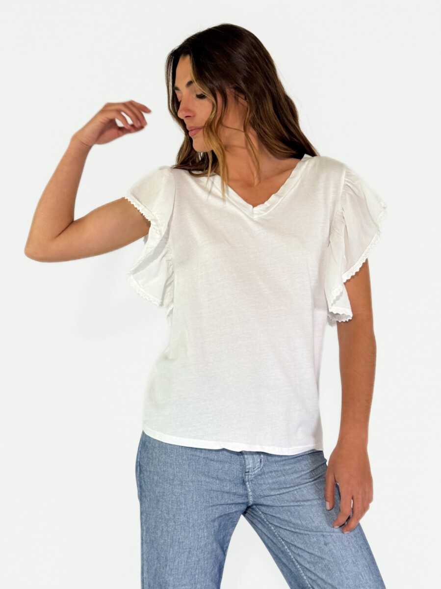 REMERA VELINO - BLANCO 