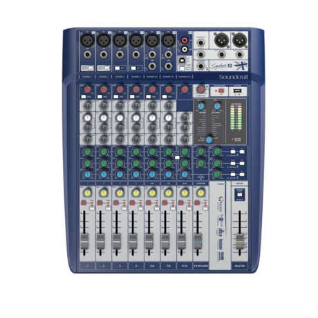 Consola Soundcraft Signature10 Usb/fx 7mic+1st Consola Soundcraft Signature10 Usb/fx 7mic+1st