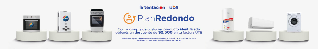 Plan Redondo de UTE 2025 - La Tentacion BANNERS