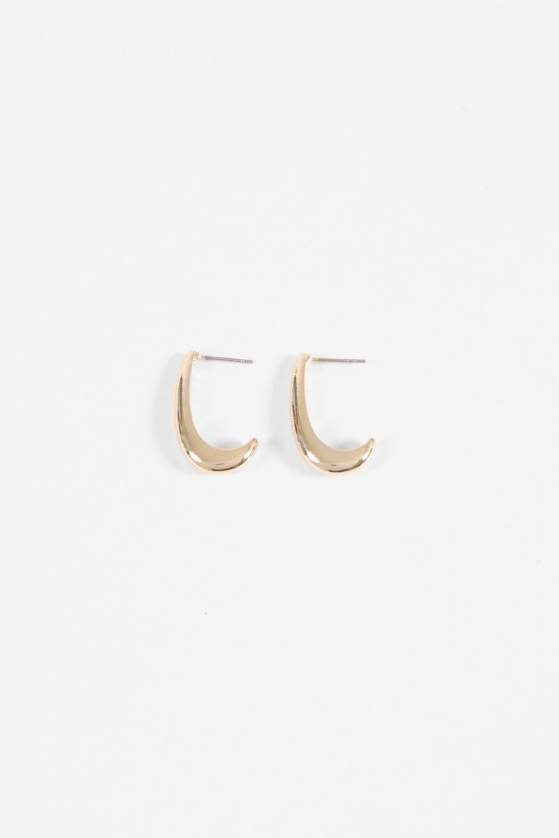 Aros largos antique dorado