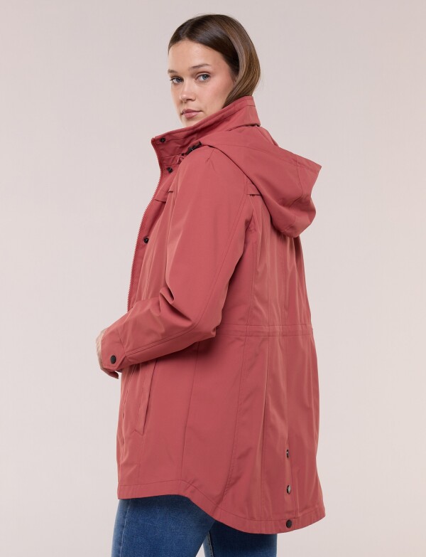 Campera Liviana Impermeable TERRACOTA