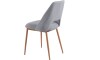 Silla de Comedor tapizada OCTAVIA Gris