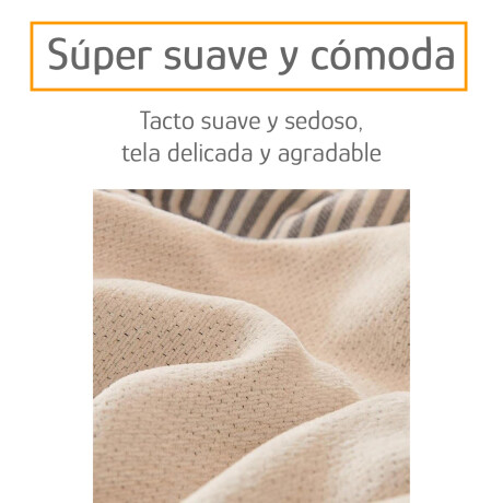 Cobertor Protector Funda Cubre Sillón Sofá Reversible 1.8x2M Marrón