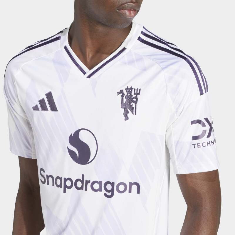Camiseta Adidas Segunda Equipación Manchester United 25/26 Blanco