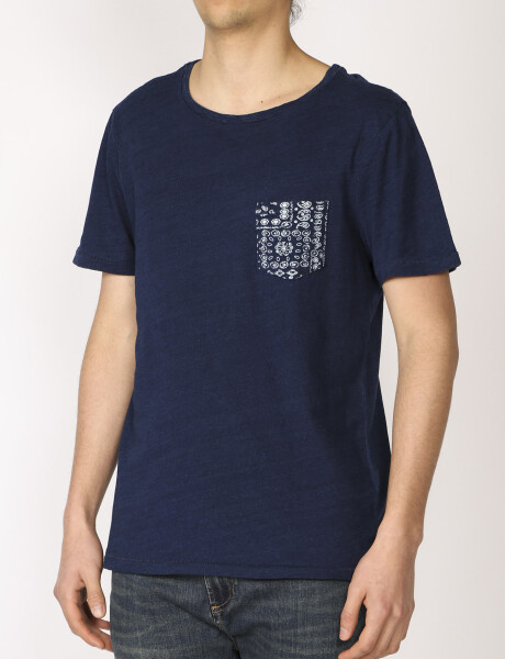 T - Shirt Harry Azul Osc/bla