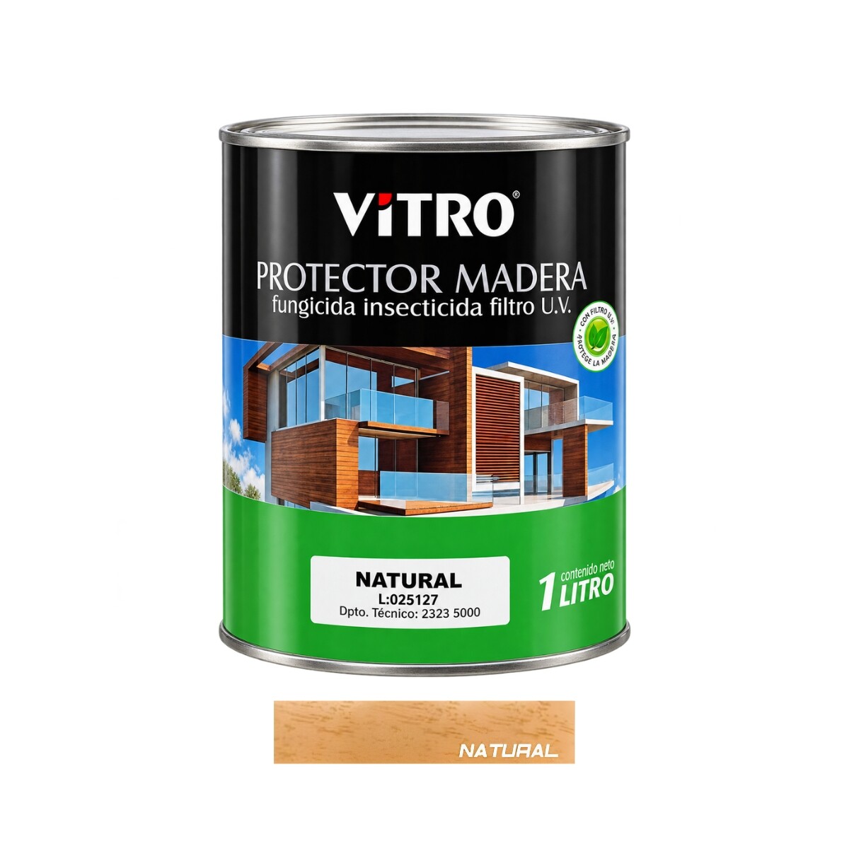 PROTECTOR DE MADERA VITRO 1L Natural