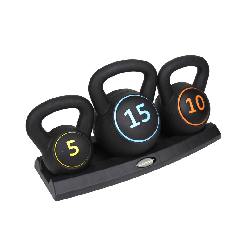 Set de Pesas Rusas de 5, 10 y 15lbs Best Set de Pesas Rusas de 5, 10 y 15lbs Best