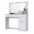 TOCADOR C/LUZ Y ESPEJO CHANEL BLANCO D900-05BL TOCADOR C/LUZ Y ESPEJO CHANEL BLANCO D900-05BL