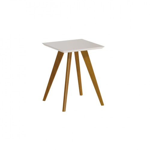 Mesa Lateral Classic - Línea Manhattan Blanco