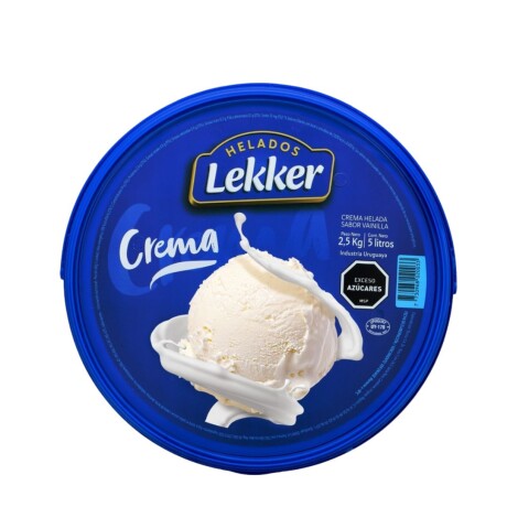 HELADO LEKKER 5LTS CREMA HELADO LEKKER 5LTS CREMA