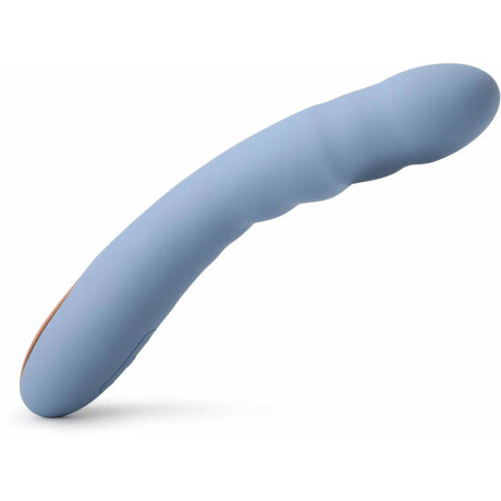 Vibrador de Empuje con Aplicación y Carga USB Ava Neo Azul
