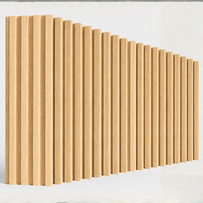 Set X16 Panel ranurado WPC 290x16cm MARRON CLARO