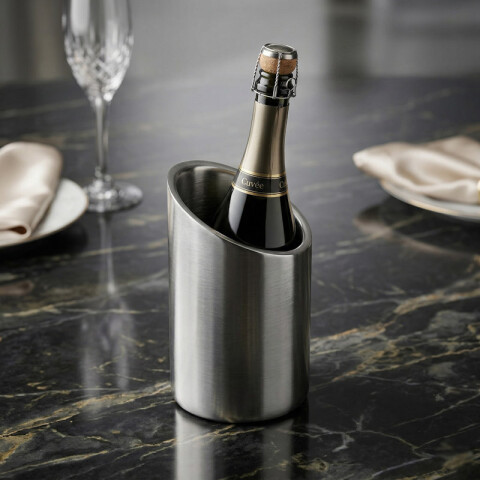 Balde Enfriador de Champagne Volf - Acero inoxidable 18/10 Balde Enfriador de Champagne Volf - Acero inoxidable 18/10