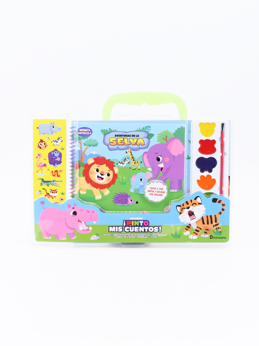 PINTO MIS CUENTOS LA SELVA - MULTICOLOR 