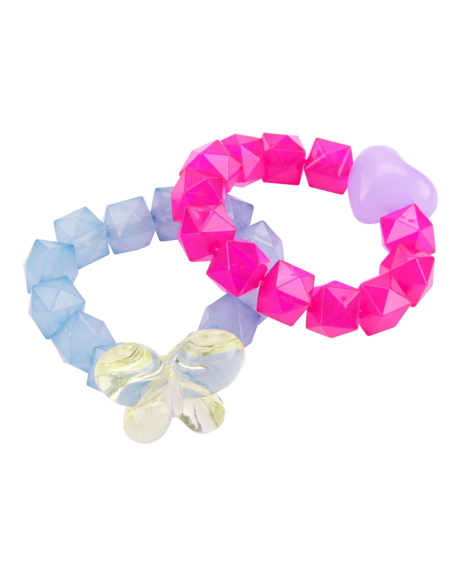 Pack dos pulseras de cuentas Sin color