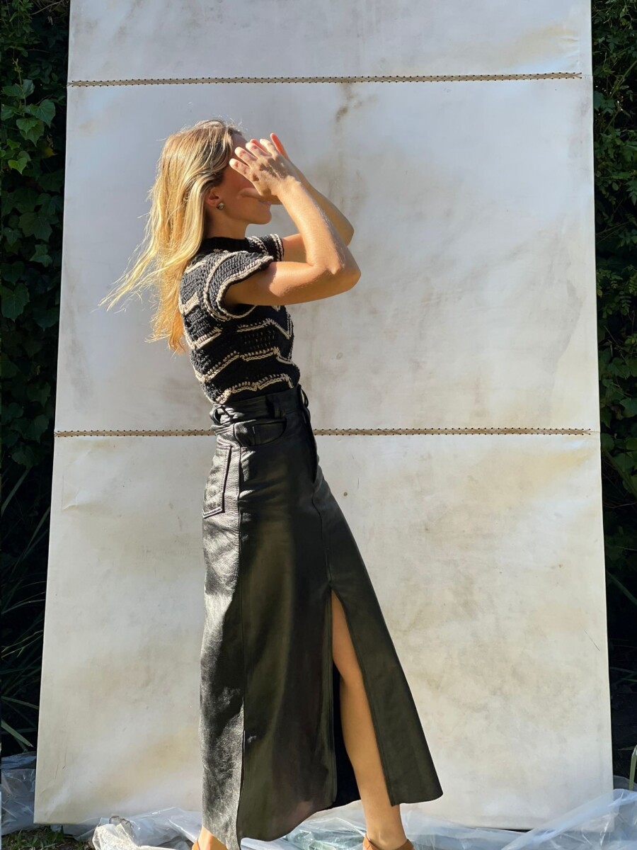 Friend Skirt - Negro 
