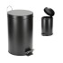 Cesto de basura 12 Litros Tacho Residuos Papelera Extraíble Acero Inoxidable Imback Color Negro Cesto de basura 12 Litros Tacho Residuos Papelera Extraíble Acero Inoxidable Imback Color Negro