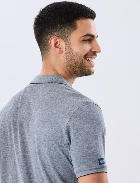 REMERA POLO LISA PIQUÉ Oxford