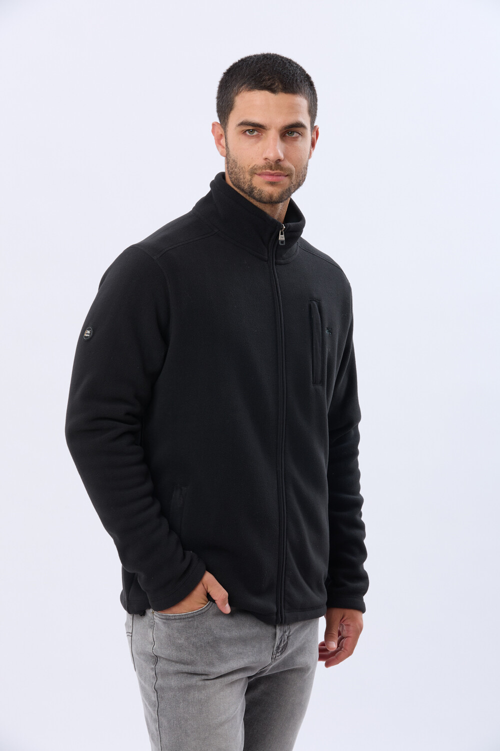 CAMPERA POLAR DE ABRIGO Negro