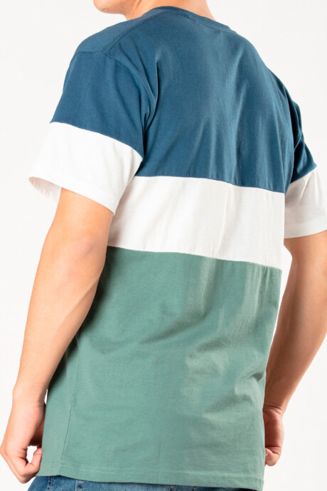 T-SHIRT ASKEY BOY RUSTY Azul