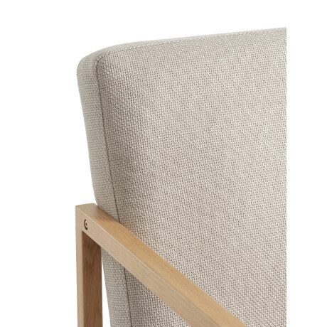 Sillon Kalundborg Tela 1 Cuerpo Arena/Roble
