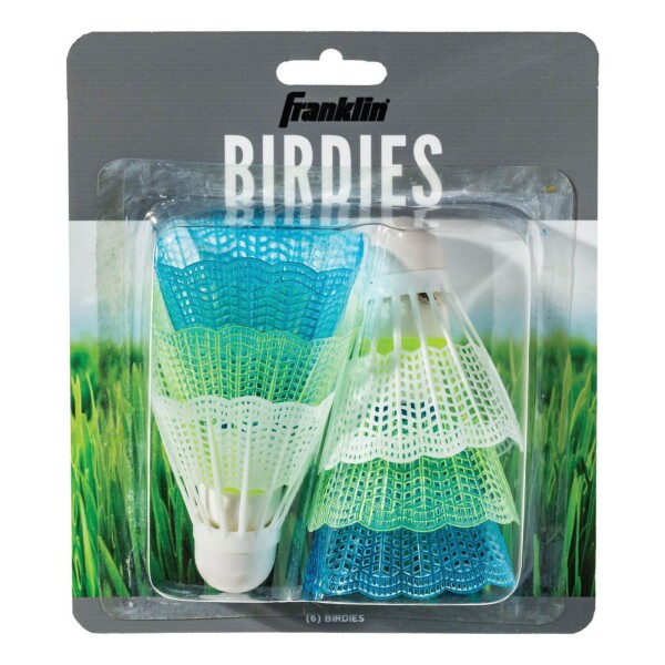 Franklin Set Volante Birdie Pelota Badminton X6 Shuttlecock Franklin Set Volante Birdie Pelota Badminton X6 Shuttlecock