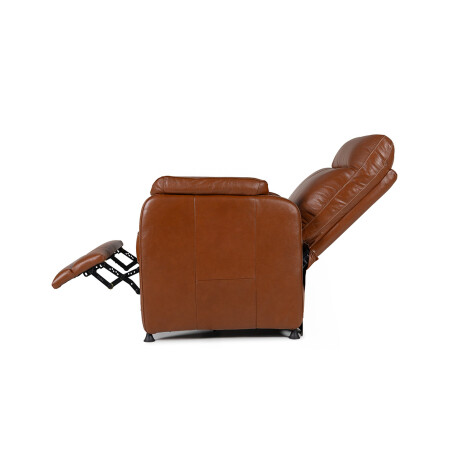 Butaca Max (Reclinable eléctrica) - Cuero Básico 457 (Brandy)