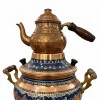 Samovar labrado negro Azul