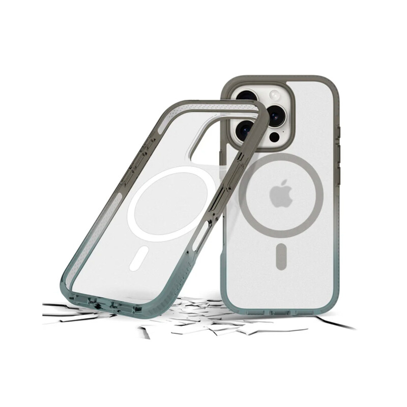 Protector Prodigee Flow para iPhone 16 Pro degrade gris Protector Prodigee Flow Para Iphone 16 Pro Degrade Gris