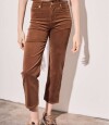 Jean Corduroy Recto Marrón