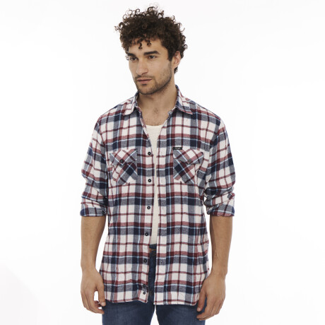 Camisa Wrangler de Hombre - FLANNEL SHIRT - WLS100UR ELD