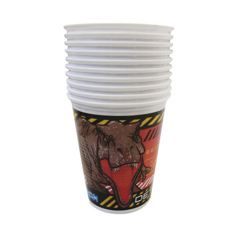 Vaso Cotillón Pack x 8 Jurassic World U