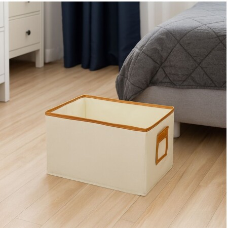 CAJA ORGANIZADORA PLEGABLE TNT SIN TAPA 35X25X20CM CAJA ORGANIZADORA PLEGABLE TNT SIN TAPA 35X25X20CM