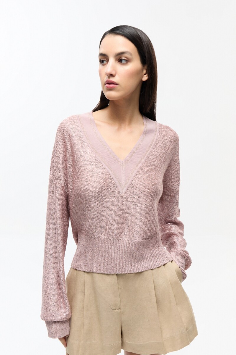 SWEATER GOLDEN Rosa