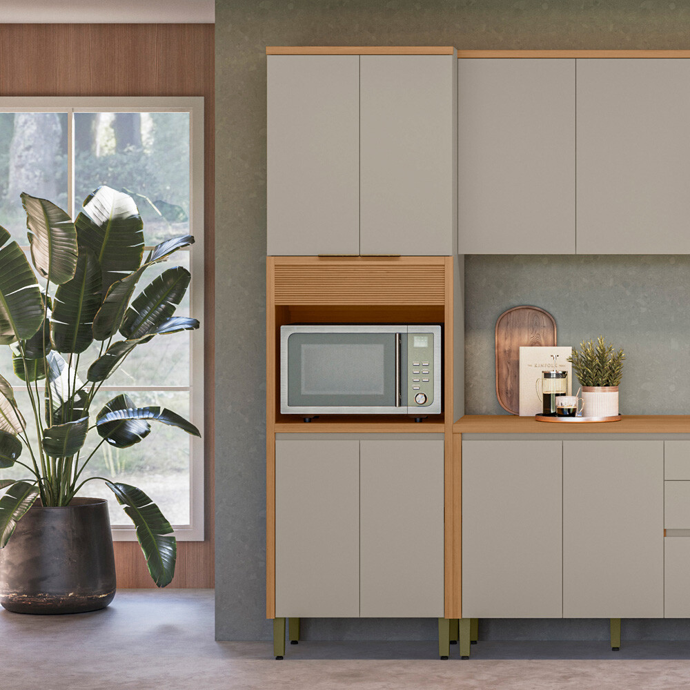 MUEBLE PARA 1 MICROONDAS MODELO ALLURE Mueble Para 1 Microondas Modelo Allure