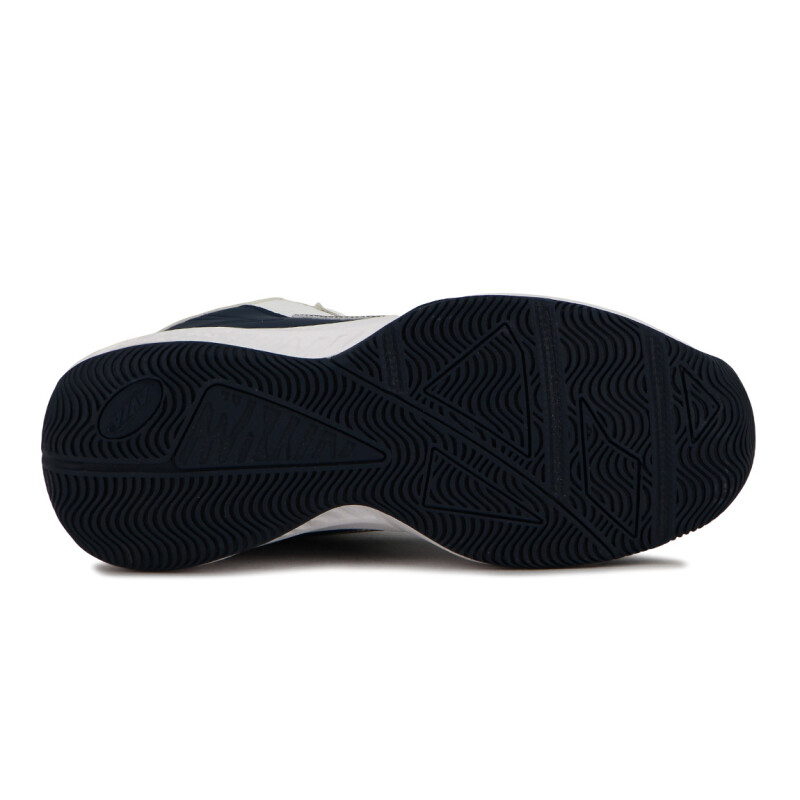 Avia Zapatillas Basket Acordonadas Para Hombre Acero- White/Navy Blanco-Marino