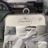 Babitas SNUGLE pack x4 toalla gris