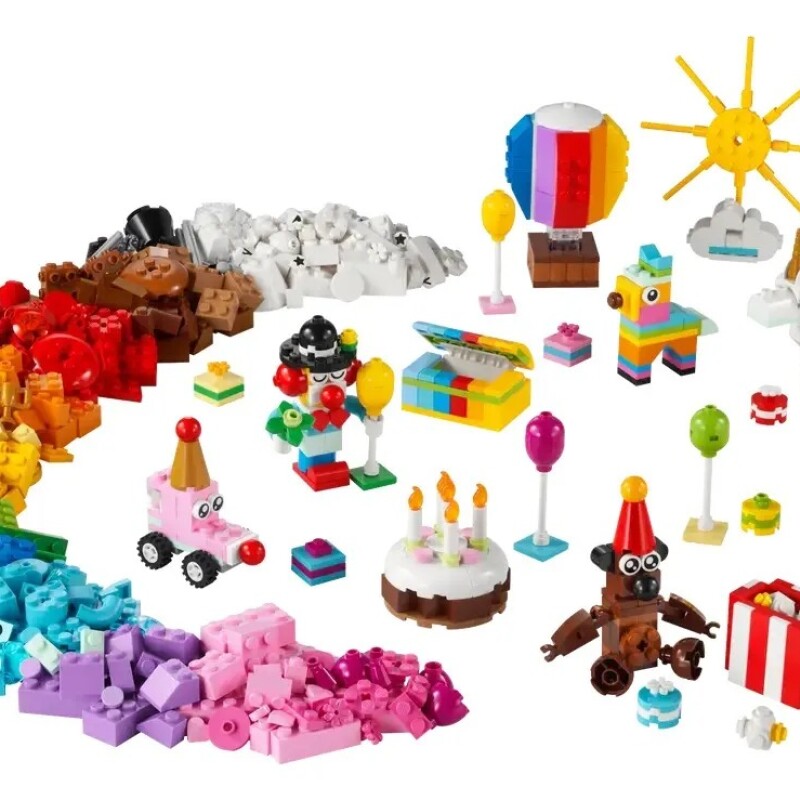 Lego Classic Creative Party Box Set 900 Pz Lego Classic Creative Party Box Set 900 Pz