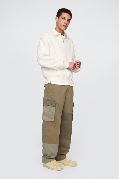 Buzo Polo Hombre Ivory Frost