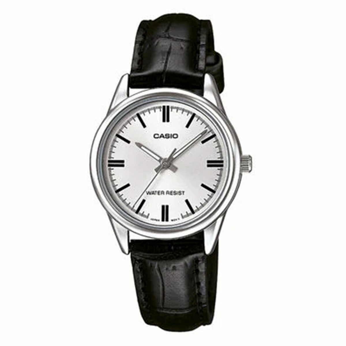 Reloj CASIO LTPV005L-7AUDF Cuero Negro Esfera 28mm 