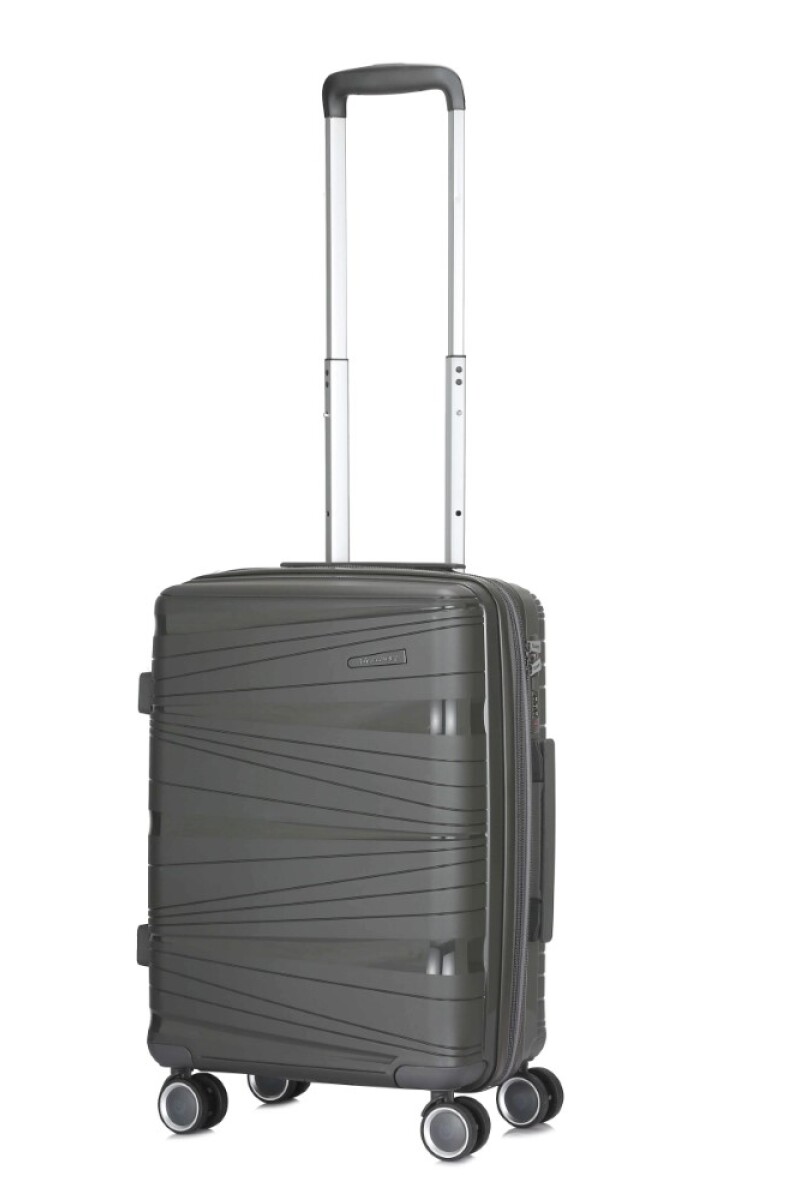 Valija rígida Discovery - chica 20" Gris