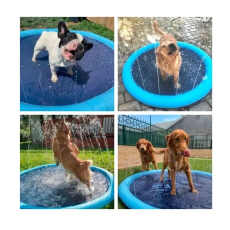 Piscina de Aspersión para Mascotas Inflable 001