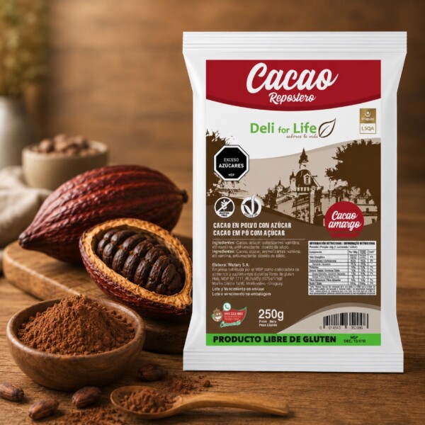 Cacao Repostero 66% 250g Cacao Repostero 66% 250g